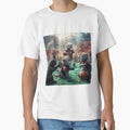 Blue Cats Football Pitch T-Shirt - Trendy Graphic for Adults - T-Shirt, Sweatshirt, Hoodie