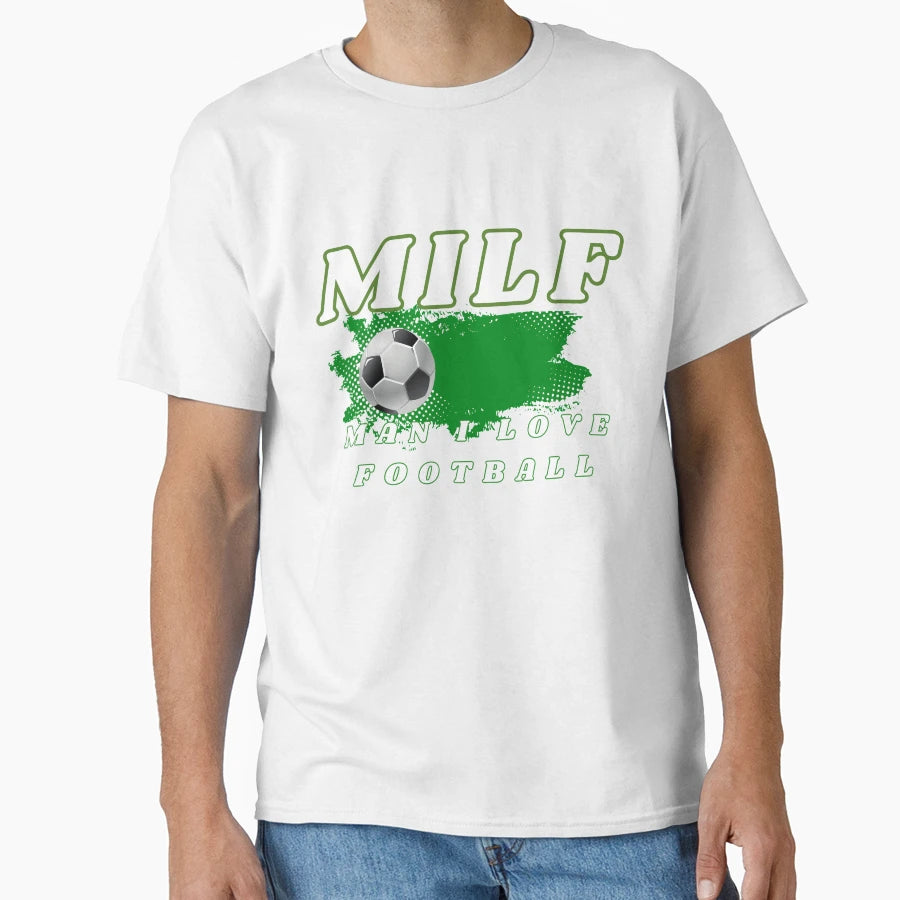I Love Football T-Shirt - Fun Novelty Design for Adults - T-Shirt, Sweatshirt, Hoodie