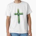 Palm Sunday Leaves Church Christian Easter Cross by - Adult & Kids T-Shirts, Sweatshirts & Hoodies apparel design preview 1