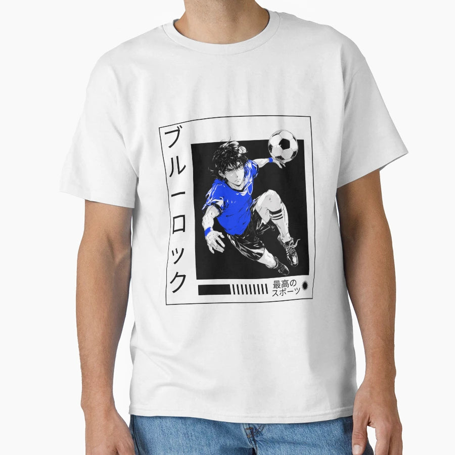 Soccer Football Anime Sport T-Shirt - Fun Novelty Design for Adults - T-Shirt, Sweatshirt, Hoodie