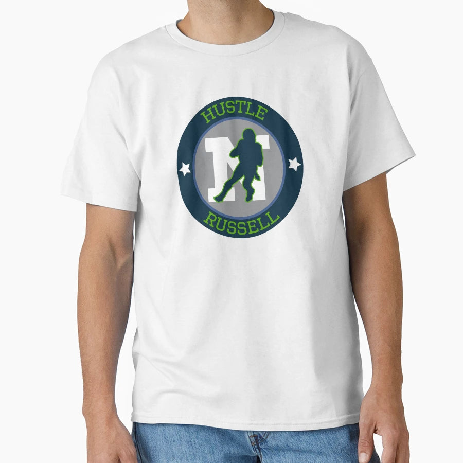 Hustle N Russell T-Shirt - Streetwear Style Unisex - T-Shirt, Sweatshirt, Hoodie