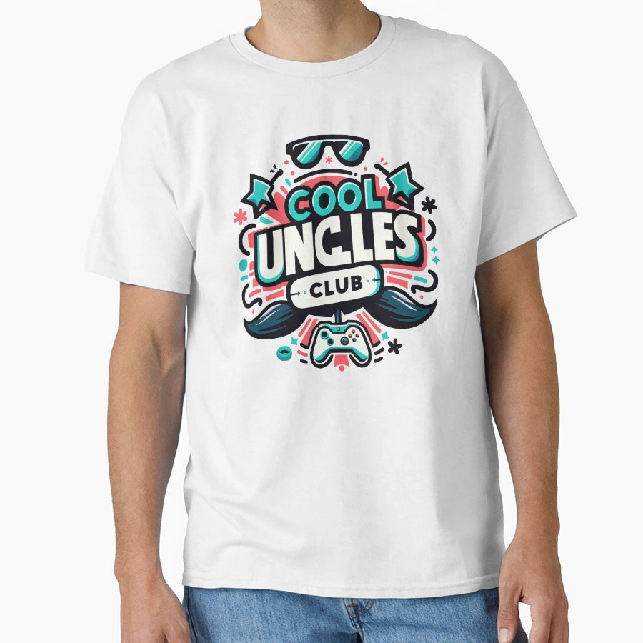 Copy Uncles Club Funny Uncle Gift T-Shirt - Graphic Print Men Women - T-Shirt, Sweatshirt, Hoodie