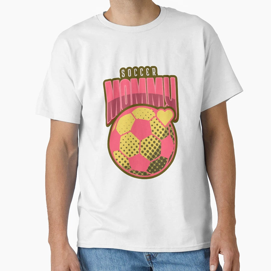 Lovely Soccer Mommy T-Shirt - Minimalist Print Men Women - T-Shirt, Sweatshirt, Hoodie