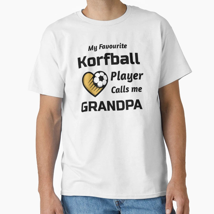 Korfball Grandpa Korfball Grandad T-Shirt - Novelty Apparel for Adults - T-Shirt, Sweatshirt, Hoodie