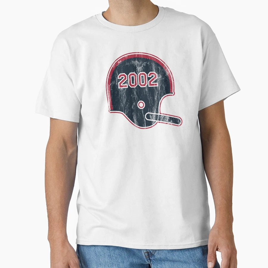 Houston Texans Year Founded Helmet T-Shirt - Aesthetic Graphic for Adults - T-Shirt, Sweatshirt, Hoodie