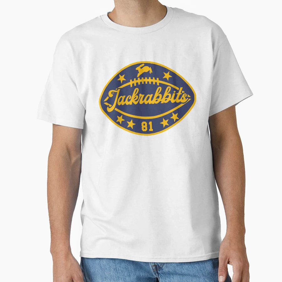 Jackrabbits Football 2 T-Shirt - Custom Art Print Men Women - T-Shirt, Sweatshirt, Hoodie