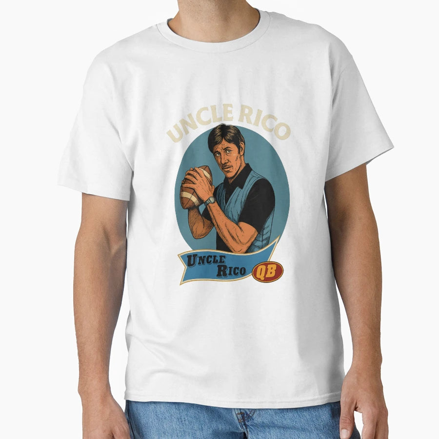 Uncle Rico Football Card T-Shirt - Unique Graphic for Adults - T-Shirt, Sweatshirt, Hoodie
