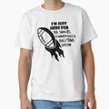 Im Just Here Snacks Commercials And T-Shirt - Graphic Print Men Women - T-Shirt, Sweatshirt, Hoodie