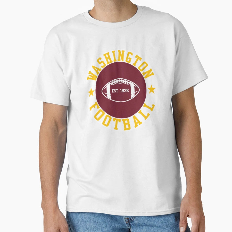 Washington Pride Football Heritage T-Shirt - Trendy Graphic for Adults - T-Shirt, Sweatshirt, Hoodie