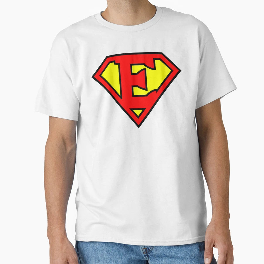 Letter E Super Letter Vol 1 T-Shirt - Casual Everyday Wear for Adults - T-Shirt, Sweatshirt, Hoodie