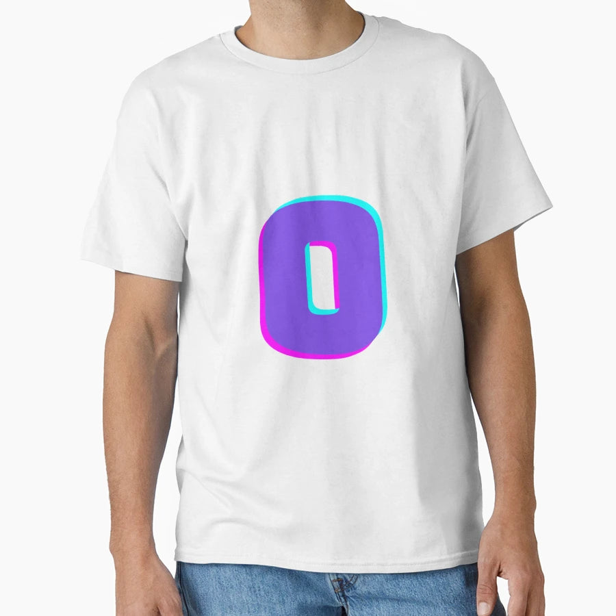 Letter O T-Shirt - Casual Everyday Wear Unisex - T-Shirt, Sweatshirt, Hoodie