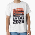 San Francisco Bay Area Golden Gate T-Shirt - Novelty Apparel for Adults - T-Shirt, Sweatshirt, Hoodie