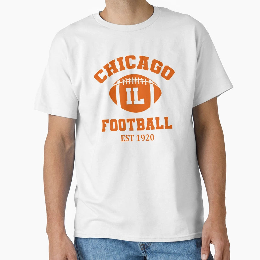 Chicago Football Est 1920 T-Shirt - Streetwear Style Men Women - T-Shirt, Sweatshirt, Hoodie