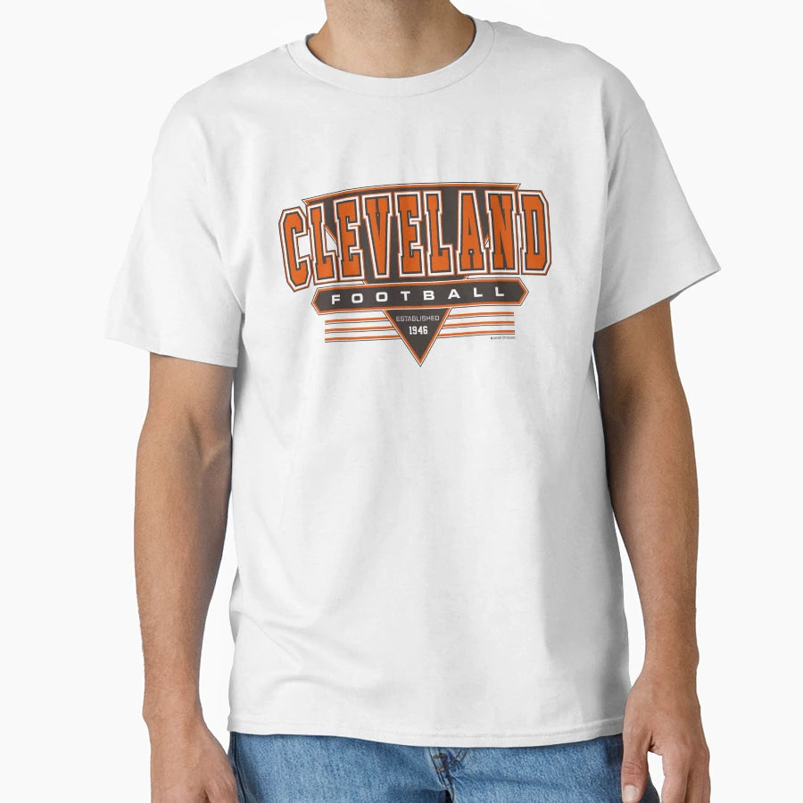 Cleveland Football Browns Inspired T-Shirt - Casual Everyday Wear Unisex - T-Shirt, Sweatshirt, Hoodie