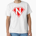 Letter N Vol 5 Z Super Letter T-Shirt - Minimalist Print Unisex - T-Shirt, Sweatshirt, Hoodie