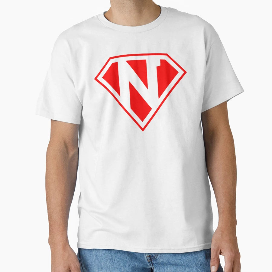 Letter N Vol 5 Z Super Letter T-Shirt - Minimalist Print Unisex - T-Shirt, Sweatshirt, Hoodie
