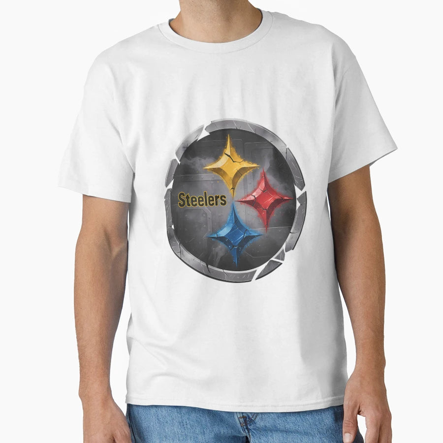Pittsburgh Football Steelers Logo T-Shirt - Streetwear Style Men Women - T-Shirt, Sweatshirt, Hoodie