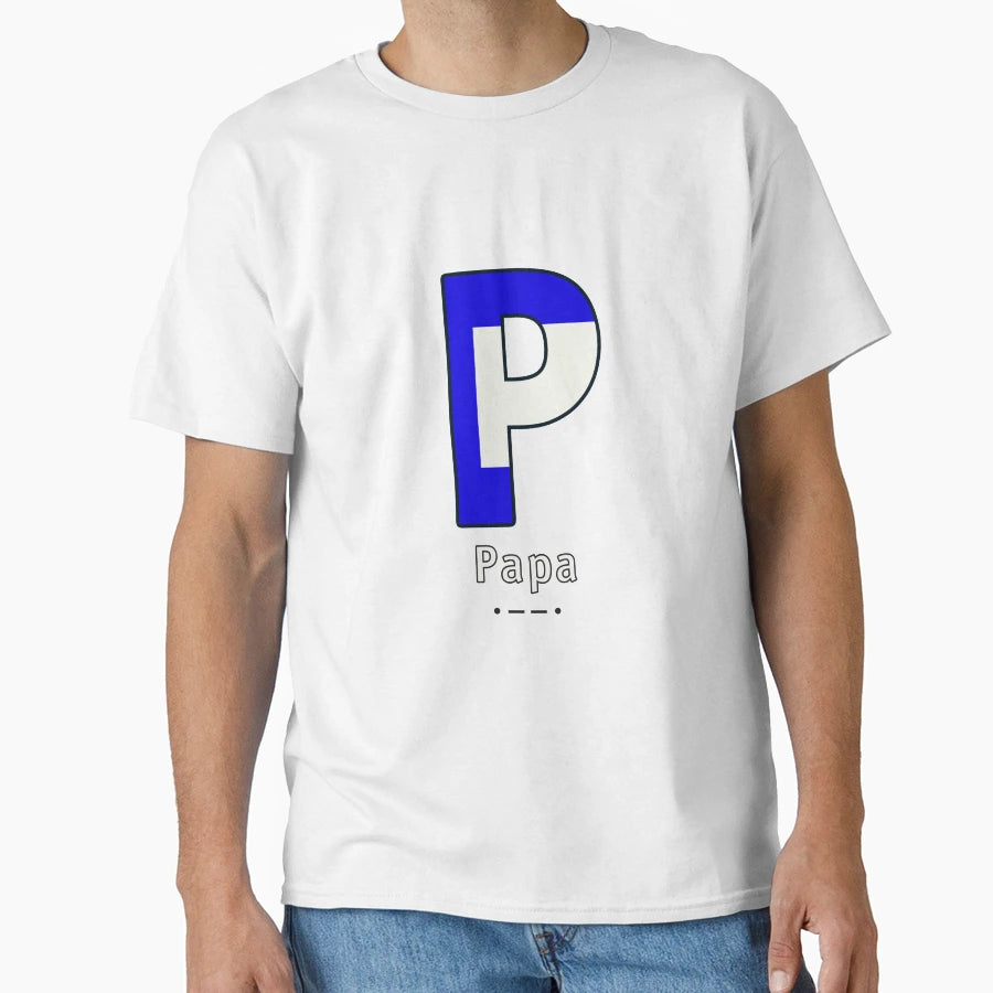 P Papa T-Shirt - Casual Everyday Wear for Adults - T-Shirt, Sweatshirt, Hoodie