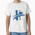 Detroit Logo Lions Inspired T-Shirt - Trendy Graphic for Adults - T-Shirt, Sweatshirt, Hoodie