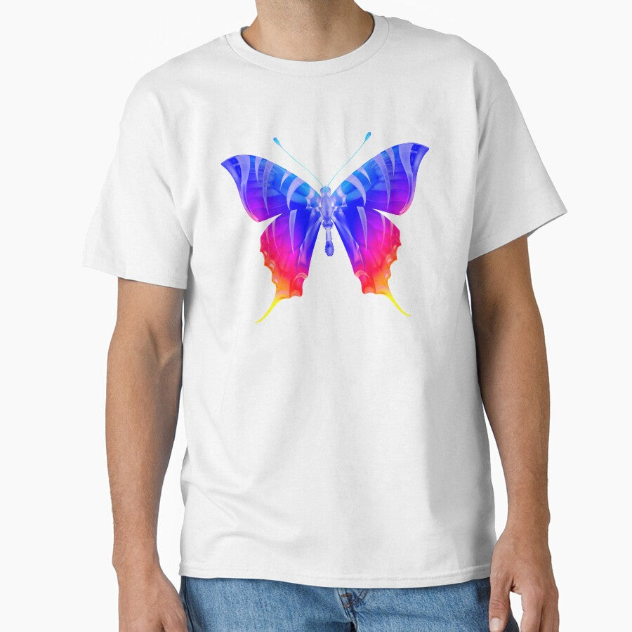 GLASS BUTTERFLY by azified - Adult & Kids T-Shirts, Sweatshirts & Hoodies apparel design preview 1