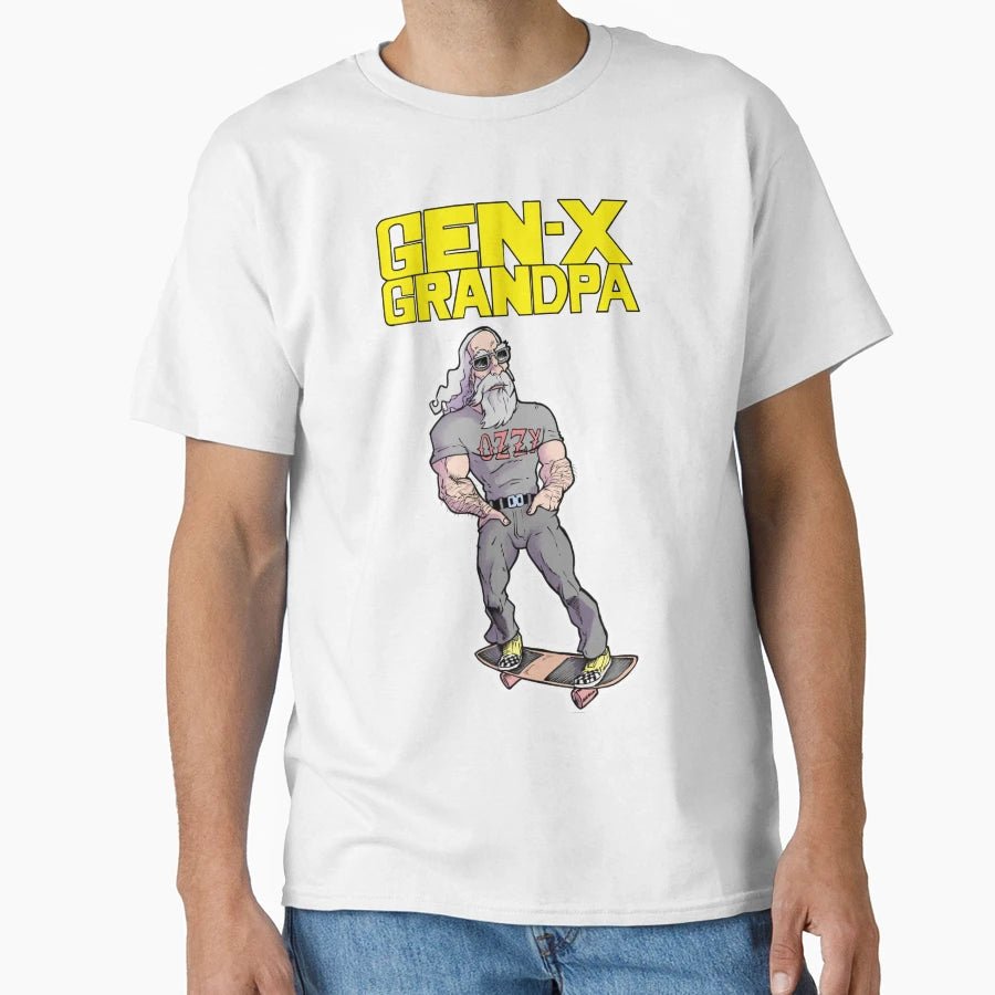 Gen X Grandpa T-Shirt - Unique Graphic Men Women - T-Shirt, Sweatshirt, Hoodie