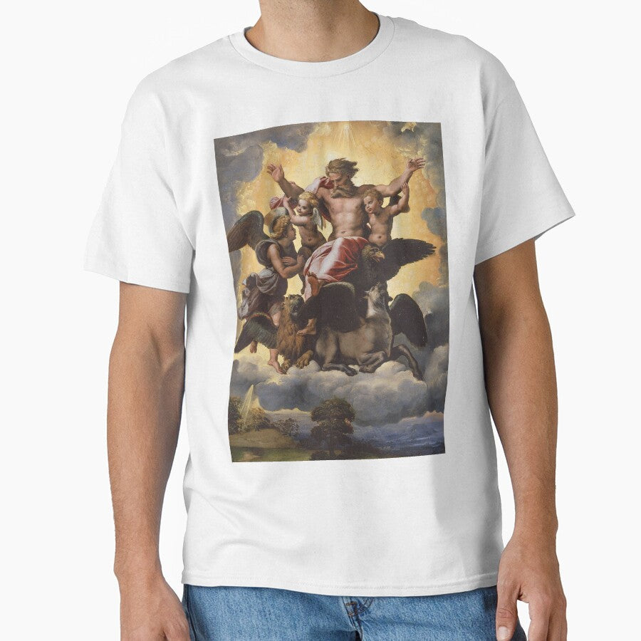 Ezekiel's Vision (1518) Raphael by CleaViolet - Adult & Kids T-Shirts, Sweatshirts & Hoodies apparel design preview 1