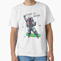 Like a boss (cool astronaut) by hayrpictures - Adult & Kids T-Shirts, Sweatshirts & Hoodies apparel design preview 1