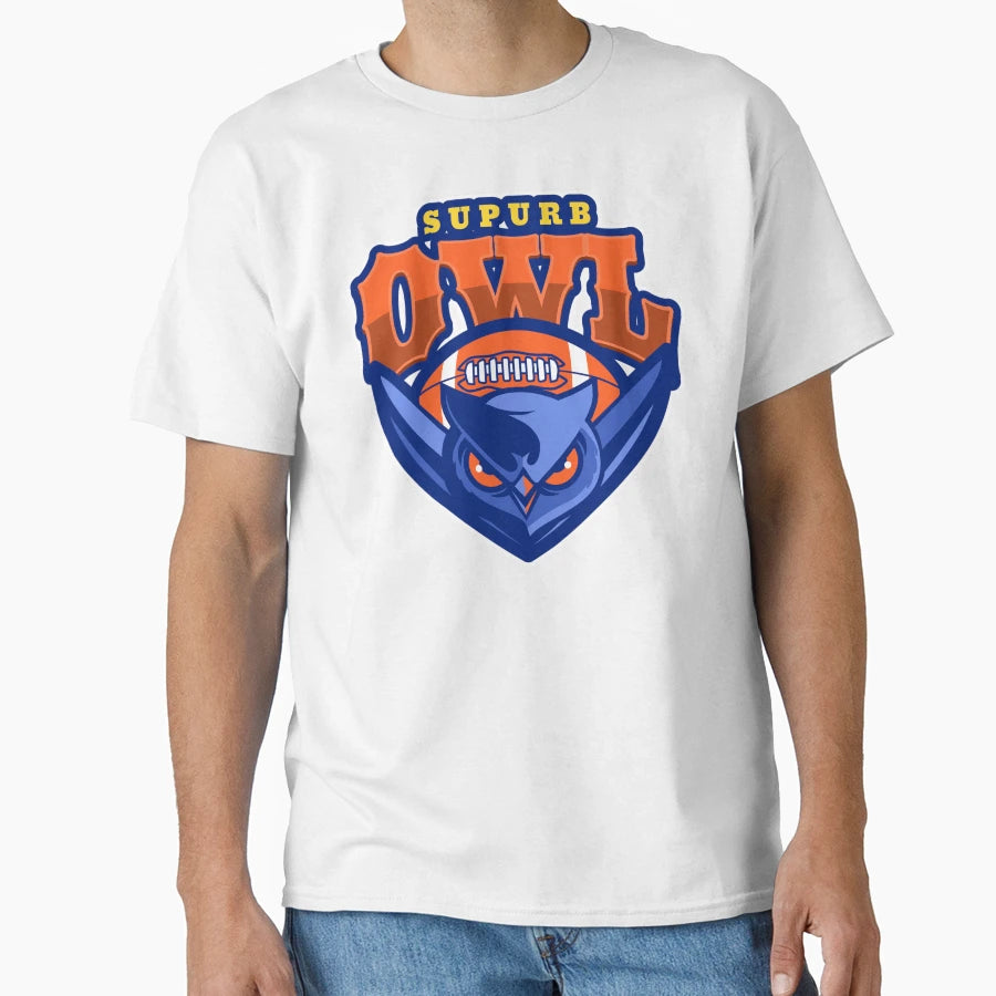 Superb Owl Superbowl What We Do Shadows T-Shirt - Custom Art Print Unisex - T-Shirt, Sweatshirt, Hoodie