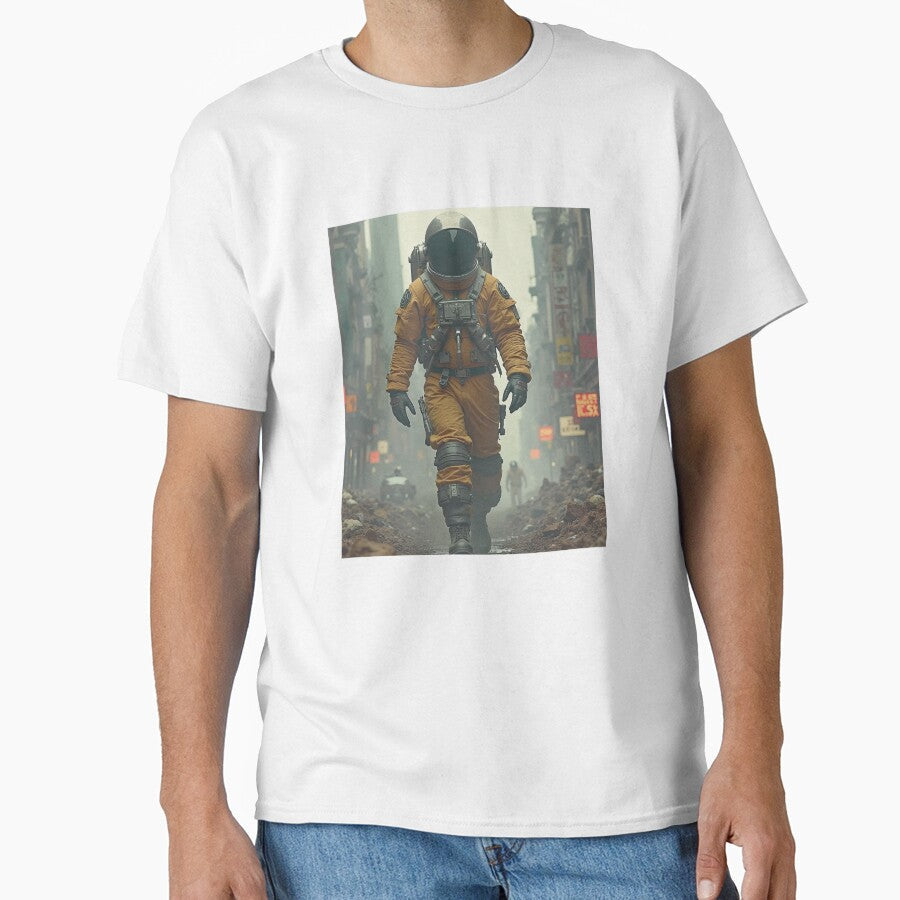 Space suit by Inklivion - Adult & Kids T-Shirts, Sweatshirts & Hoodies apparel design preview 1