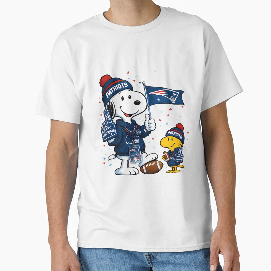 Supporter New England Patriots T-Shirt - Aesthetic Graphic for Adults - T-Shirt, Sweatshirt, Hoodie