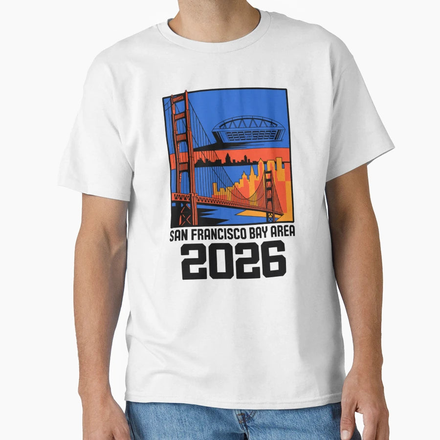 San Francisco Bay Area Golden Gate T-Shirt - Novelty Apparel Men Women - T-Shirt, Sweatshirt, Hoodie