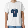 Brian Hoyer Patriots Jersey T-Shirt - Novelty Apparel for Adults - T-Shirt, Sweatshirt, Hoodie