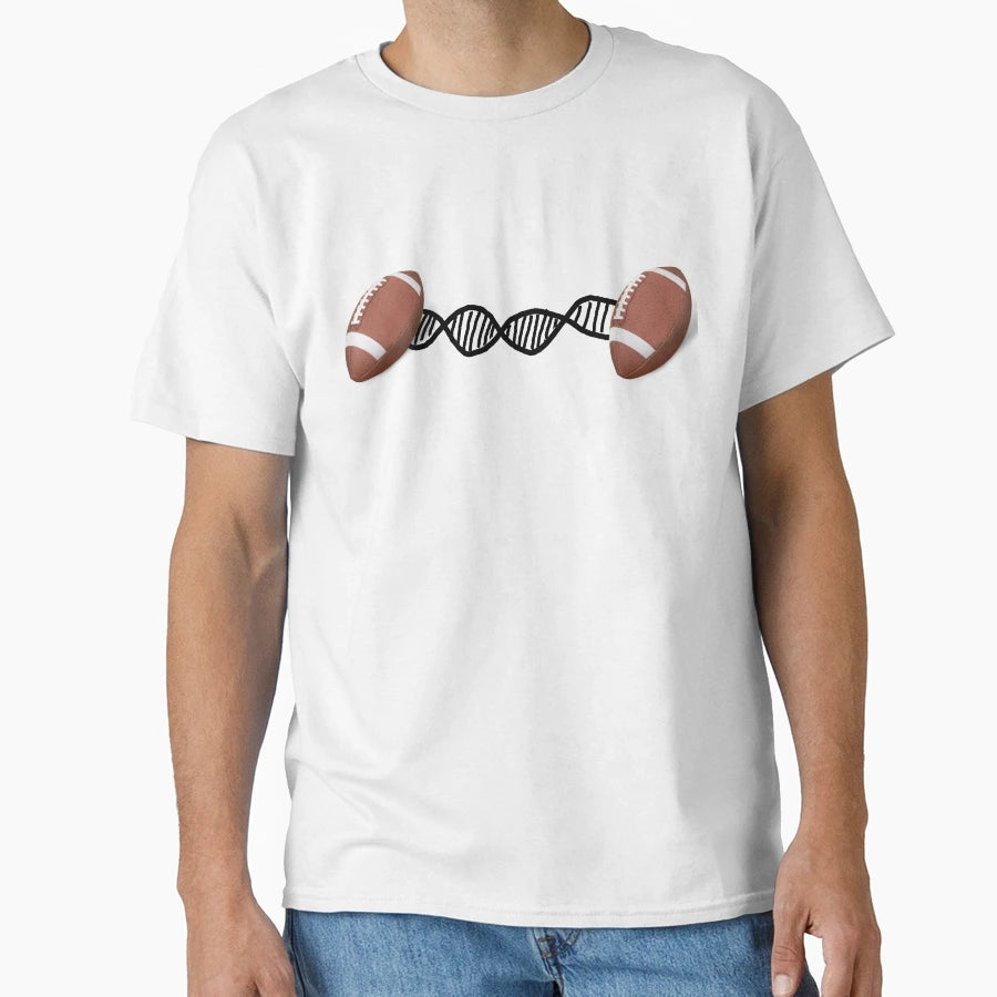 Football Dna T-Shirt - Streetwear Style for Adults - T-Shirt, Sweatshirt, Hoodie