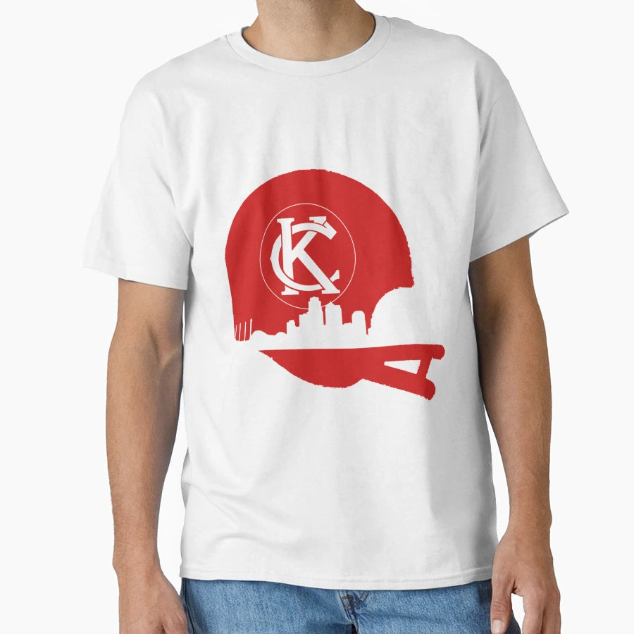 Casque Kc Skylin T-Shirt - Minimalist Print for Adults - T-Shirt, Sweatshirt, Hoodie