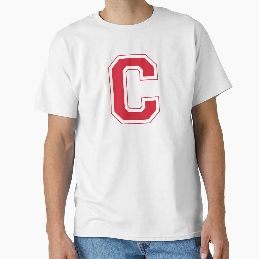 Red Varsity Letter C T-Shirt - Casual Everyday Wear Unisex - T-Shirt, Sweatshirt, Hoodie
