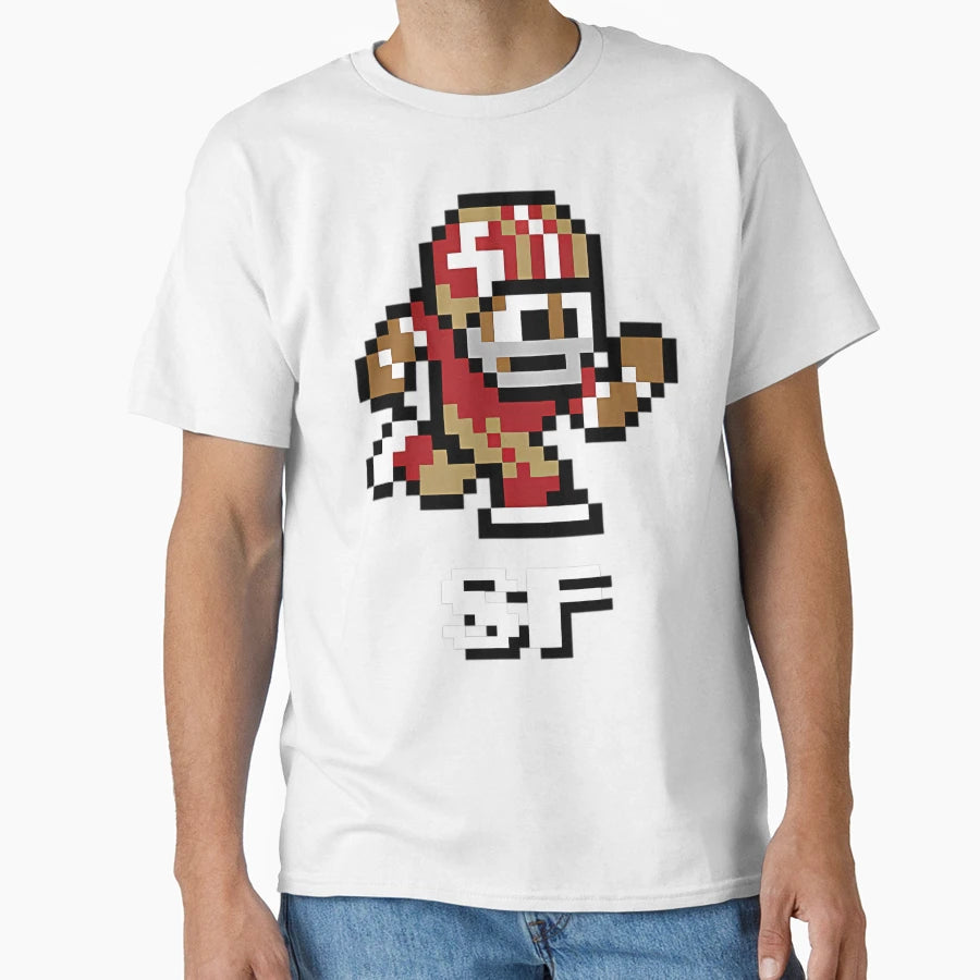 San Francisco 49Ers Tecmo Super T-Shirt - Fun Novelty Design Men Women - T-Shirt, Sweatshirt, Hoodie