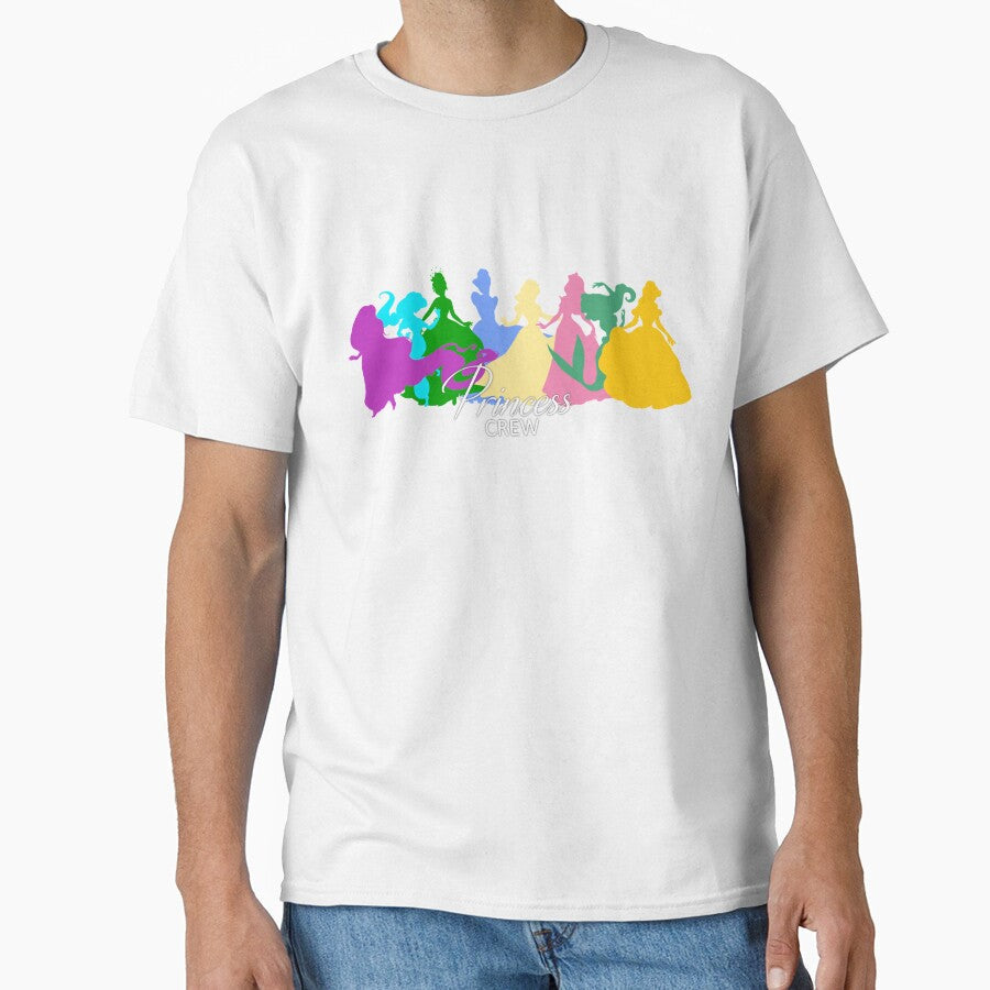 Princess crew Fitted V-Neck by kendall-terry - Adult & Kids T-Shirts, Sweatshirts & Hoodies apparel design preview 1