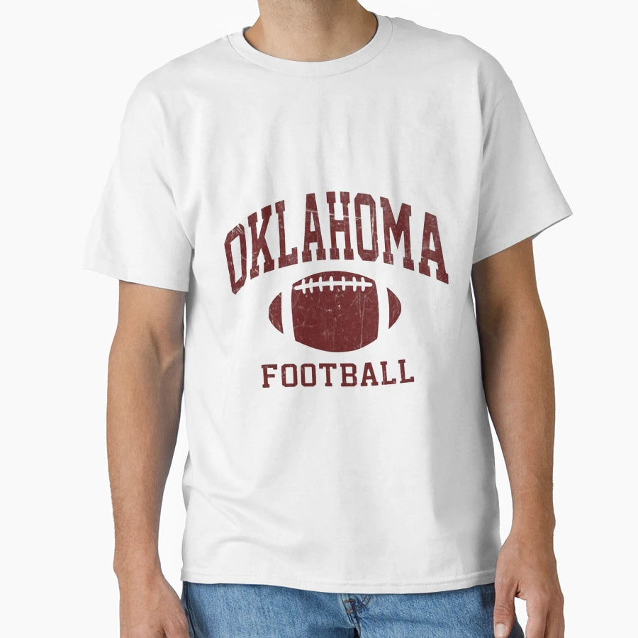 Oklahoma Football T-Shirt - Custom Art Print Unisex - T-Shirt, Sweatshirt, Hoodie