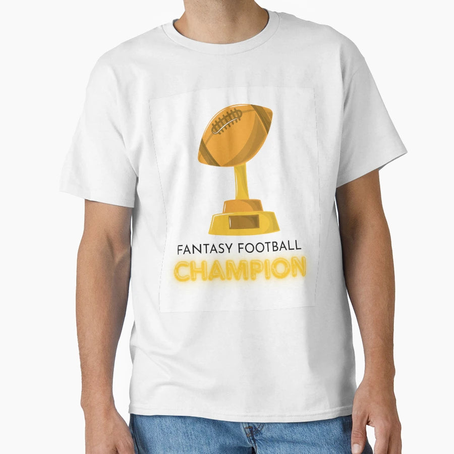 Fantasy Football Champion T-Shirt - Unique Graphic for Adults - T-Shirt, Sweatshirt, Hoodie