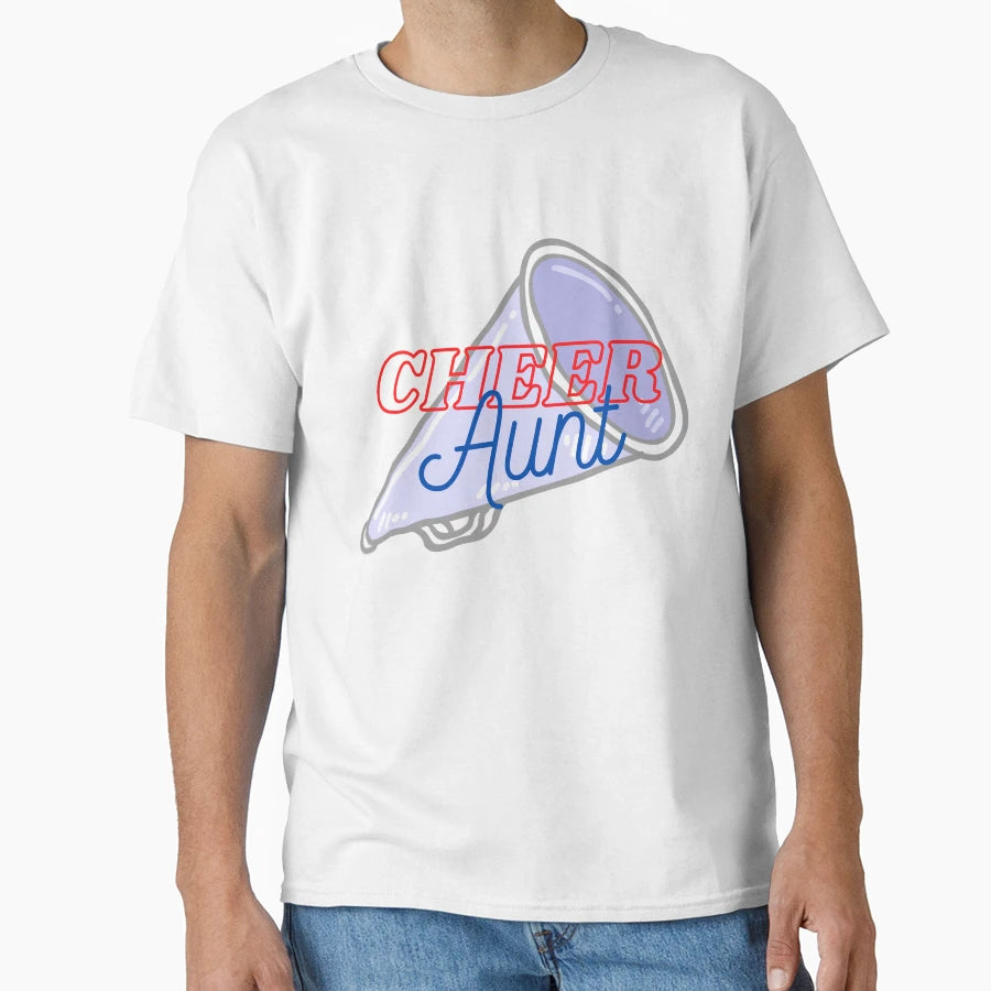 Cheer Aunt Cheerlife T-Shirt - Graphic Print for Adults - T-Shirt, Sweatshirt, Hoodie