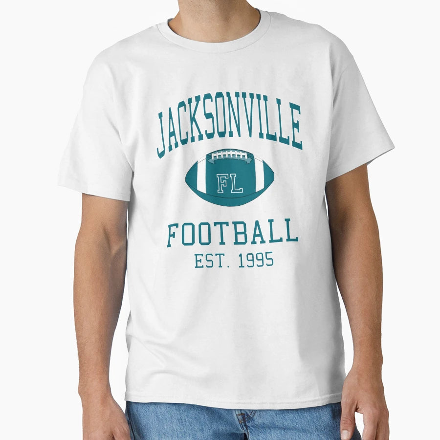 Jacksonville Football T-Shirt - Trendy Graphic Unisex - T-Shirt, Sweatshirt, Hoodie
