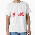Football Mom Polka Dots Football Love T-Shirt - Novelty Apparel for Adults - T-Shirt, Sweatshirt, Hoodie