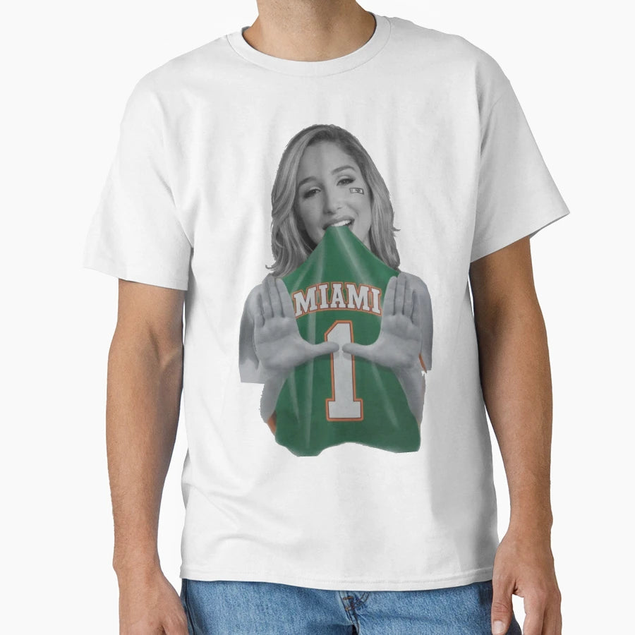 Abella D Miami Spirit Locked Green T-Shirt - Graphic Print for Adults - T-Shirt, Sweatshirt, Hoodie