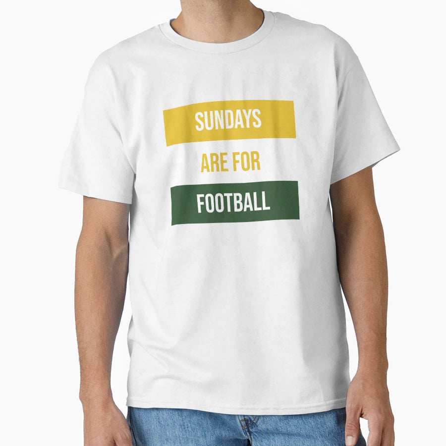 Sundays Are Football T-Shirt - Unique Graphic Unisex - T-Shirt, Sweatshirt, Hoodie