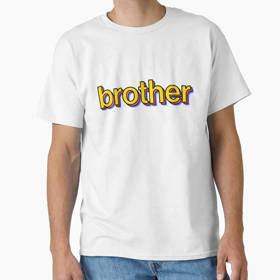 Brother Bright Family Colorful T-Shirt - Casual Everyday Wear for Adults - T-Shirt, Sweatshirt, Hoodie