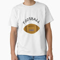 Football Football Dad T-Shirt - Custom Art Print Unisex - T-Shirt, Sweatshirt, Hoodie