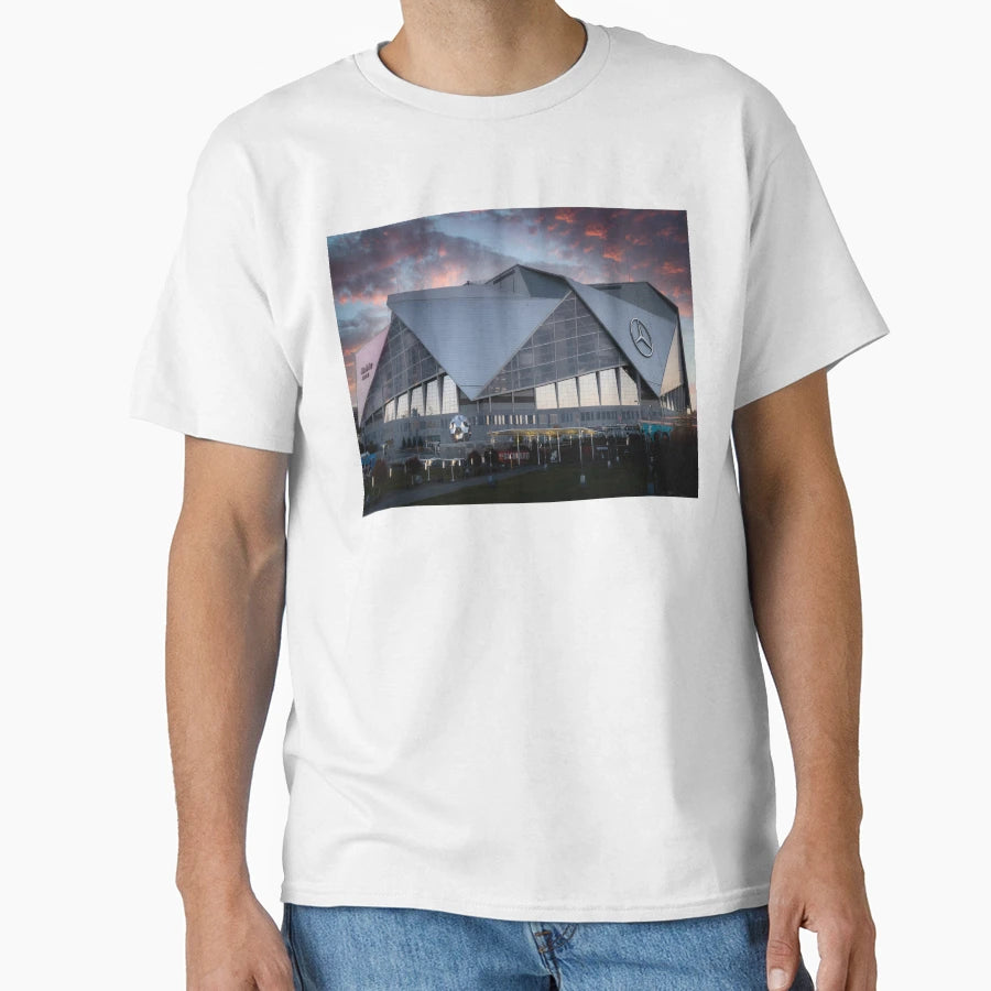 Atlanta Football Stadium T-Shirt - Novelty Apparel Men Women - T-Shirt, Sweatshirt, Hoodie