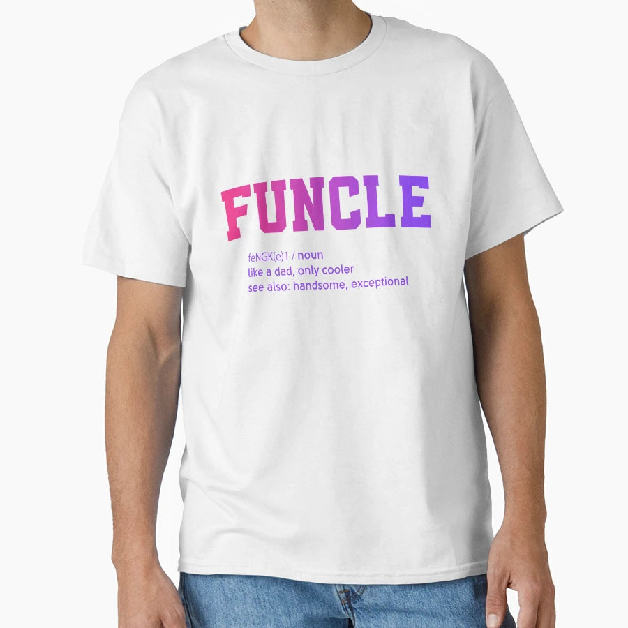 Copy Mens Funcle Funny Uncle T-Shirt - Unique Graphic for Adults - T-Shirt, Sweatshirt, Hoodie