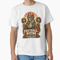 Football Mom Skull Mom T-Shirt - Minimalist Print Men Women - T-Shirt, Sweatshirt, Hoodie