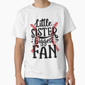 Baseball Sister Baseball Love Baseball T-Shirt - Graphic Print Men Women - T-Shirt, Sweatshirt, Hoodie